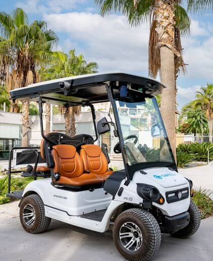 Autonomous golf cart & self-driving solution by Carteav