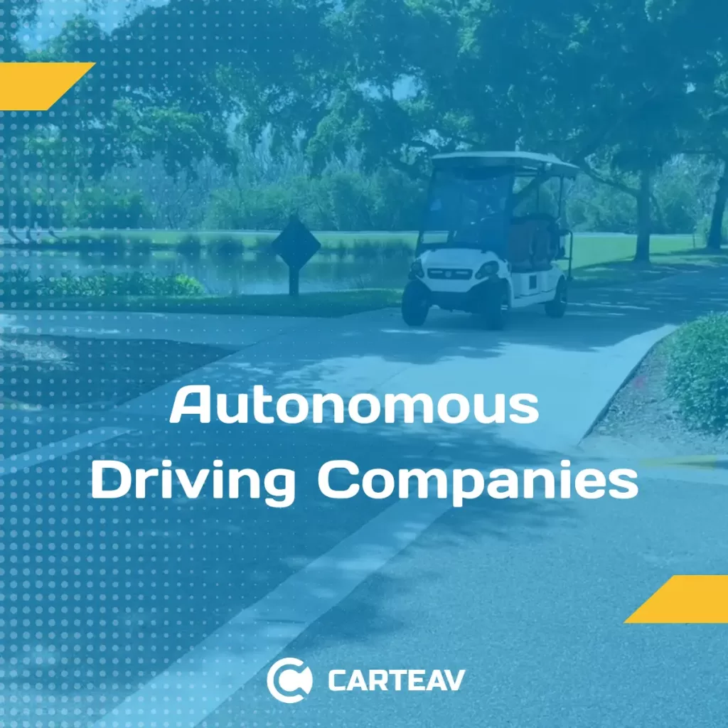 A list of leading autonomous driving companies